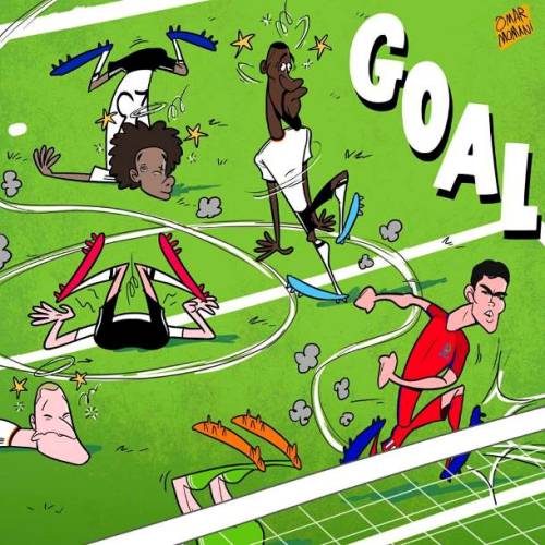 Dünya şöhrətli karikaturaçı: "Ay sağol, Ramil Şeydayev" - FOTO