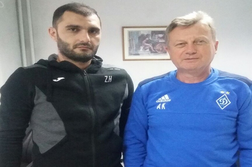 "Zirə"nin məşqçisi Kiyev "Dinamo"sunun düşərgəsində - FOTO