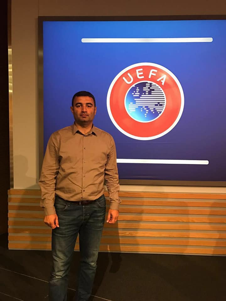 "Qarabağ"ın baş məşqçisi Luçesku ilə bir arada - FOTOLAR