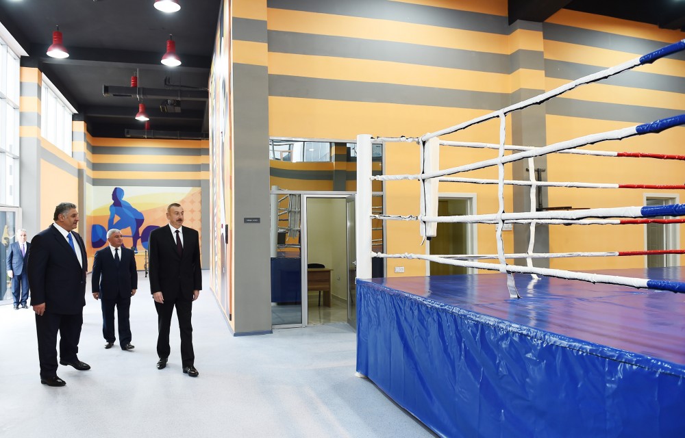 Prezident Olimpiya Kompleksinin açılışında iştirak edib - FOTOLAR