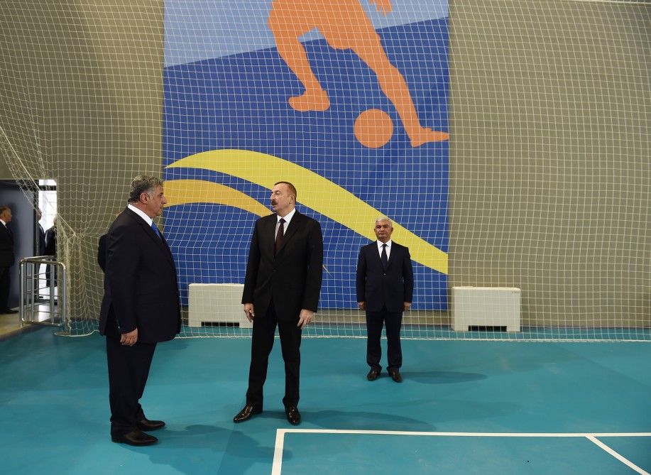 Prezident Olimpiya Kompleksinin açılışında iştirak edib - FOTOLAR