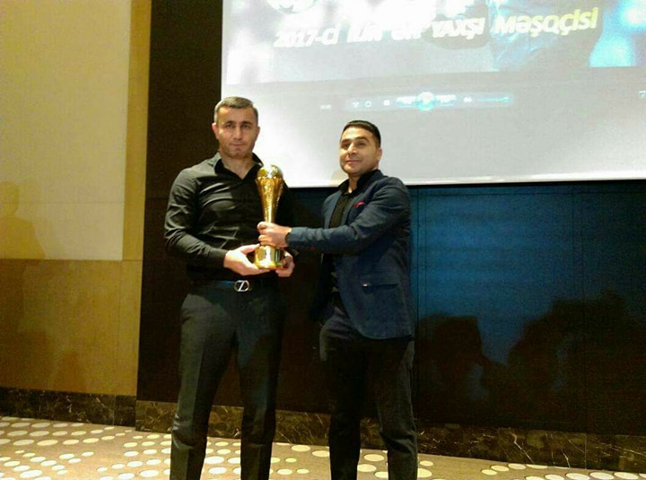 Qurban Qurbanov mükafatına qovuşdu - FOTOLAR