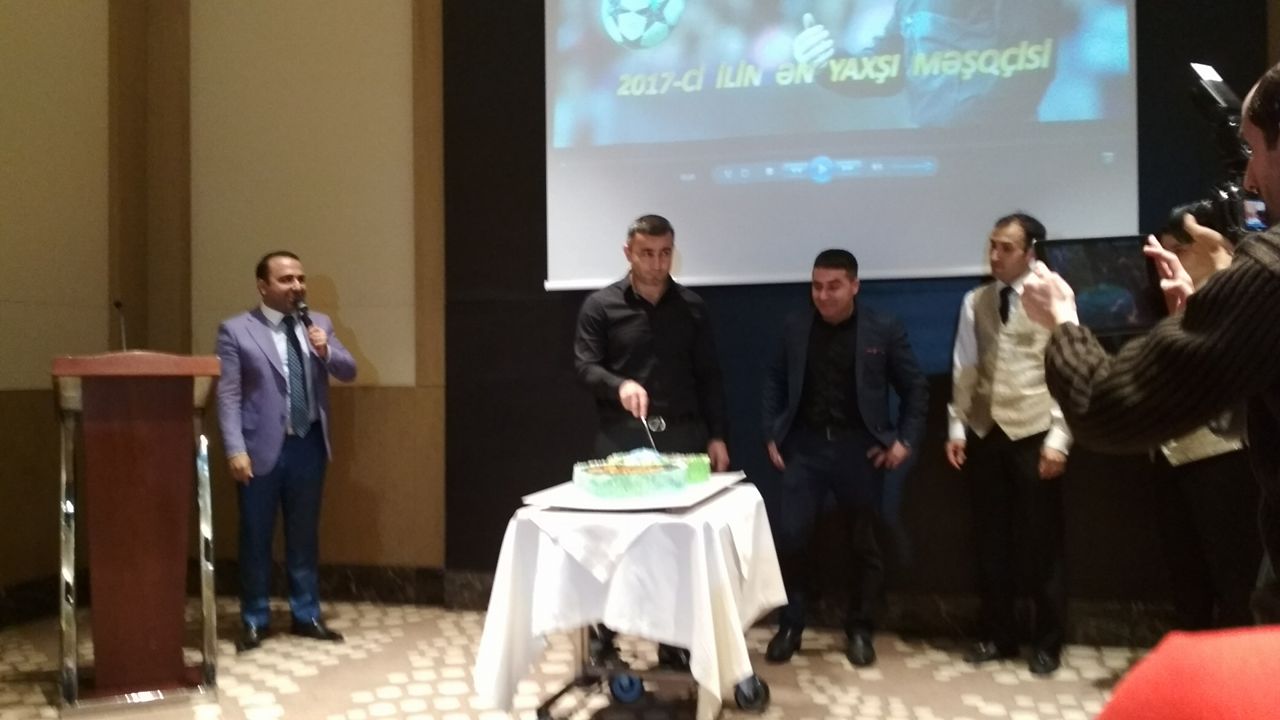 Qurban Qurbanov mükafatına qovuşdu - FOTOLAR