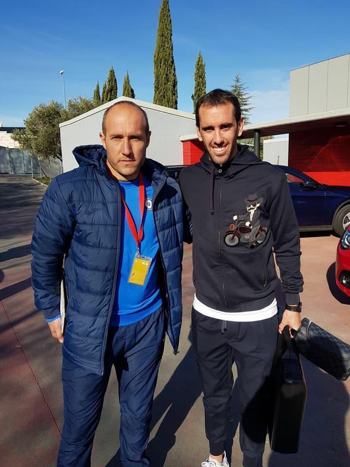 Azərbaycanlı məşqçi "Atletiko”nun düşərgəsində - FOTOLAR