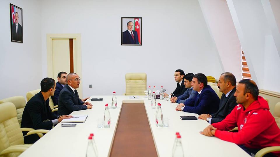 "Qalatasaray"ın sabiq baş məşqçisi "Şəmkir"də - FOTOLAR