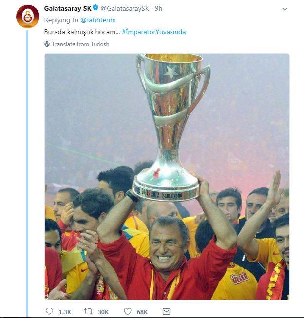 Fatih Terim yenidən "Qalatasaray"da - FOTO