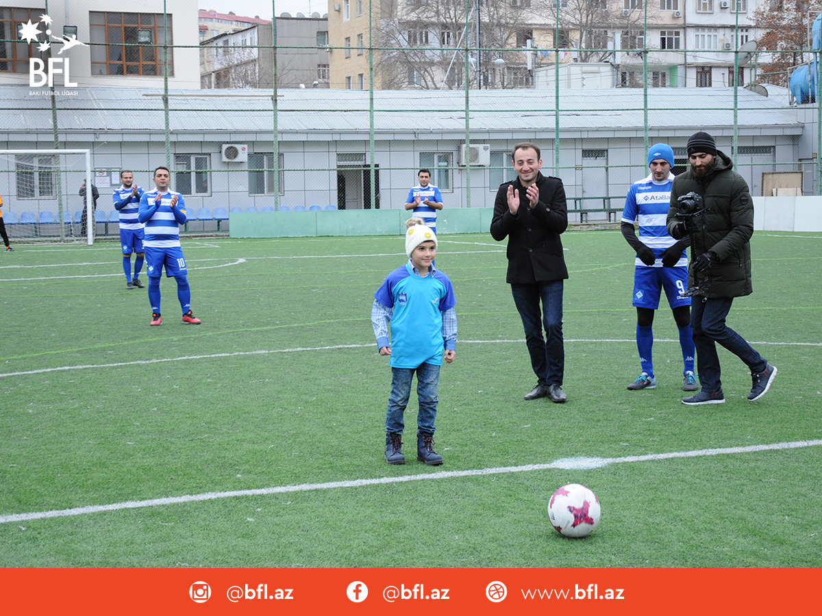 “Bakı Futbol Liqası” xeyriyyə aksiyası keçirdi - FOTOLAR