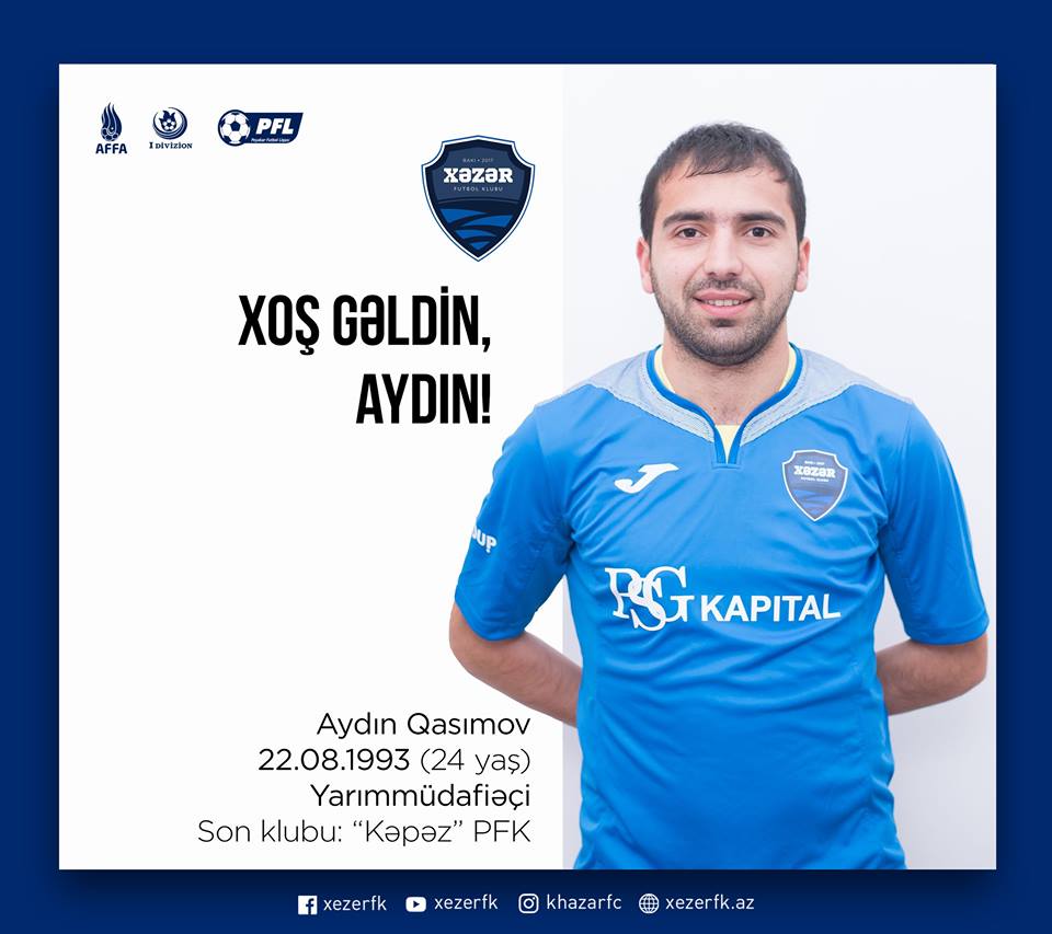 "Xəzər"dən daha bir transfer - FOTO