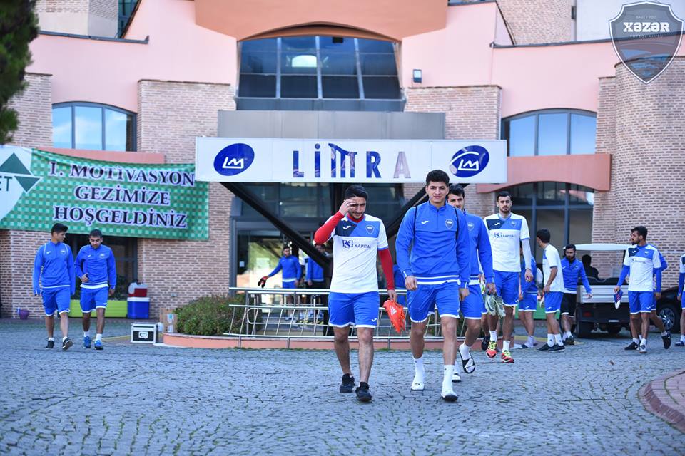 "Xəzər"in Antalya hazırlığı - FOTOLAR
