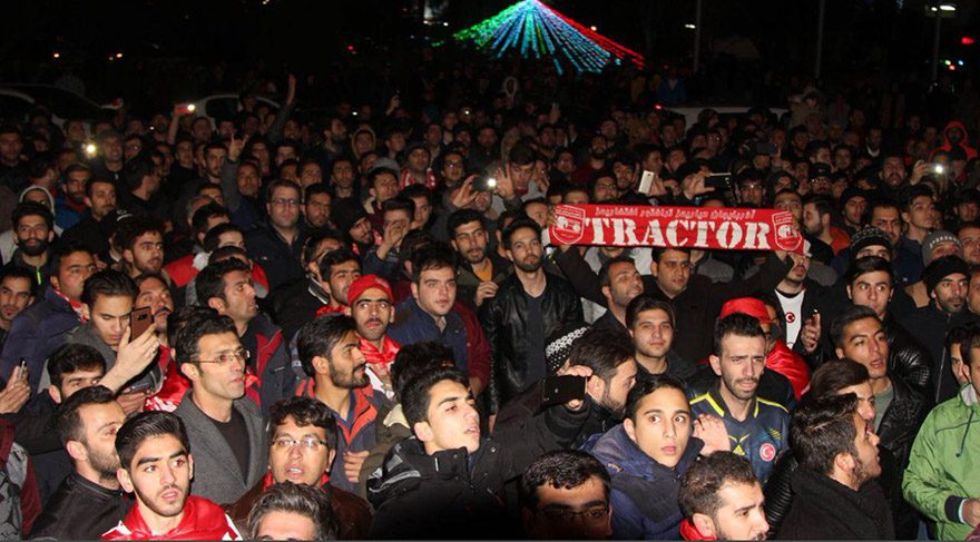 Təbriz Ertuğrul Sağlamı belə qarşıladı - FOTO/VİDEO