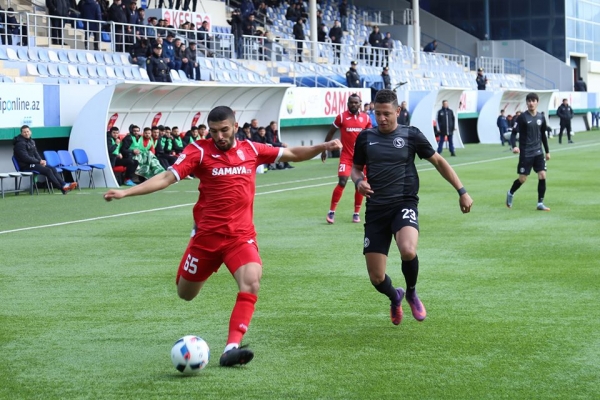 "Keşlə" - "Səbail" oyununda hərəyə bir xal - FOTO/VİDEO