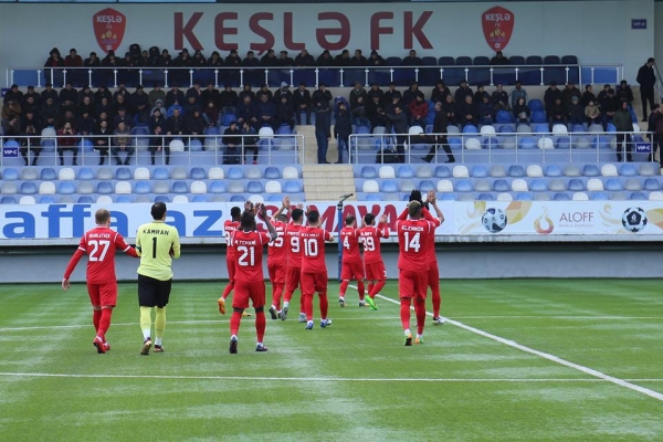 "Keşlə" - "Səbail" oyununda hərəyə bir xal - FOTO/VİDEO