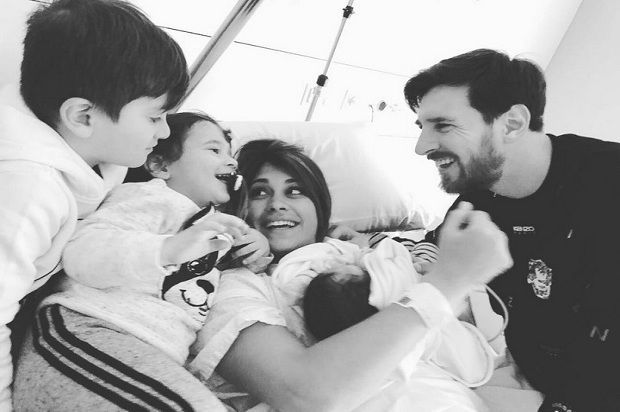 Bu da Messinin yeni doğulan oğlu - FOTO