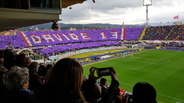 David Astori yad edildi, bütün stadion ağladı - FOTOLAR