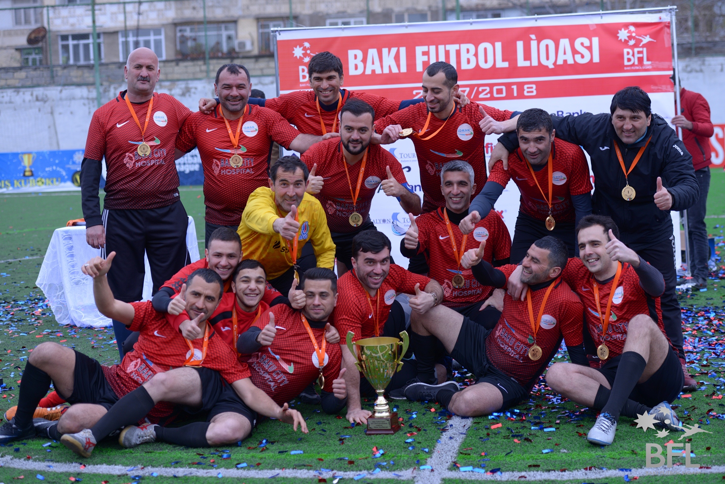 BFL-in turniri başa çatdı: "İdman Azərbaycan" çempion! - FOTOLAR