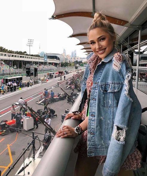 “Formula 1”in azərbaycanlı və xarici gözəlləri - FOTOLAR