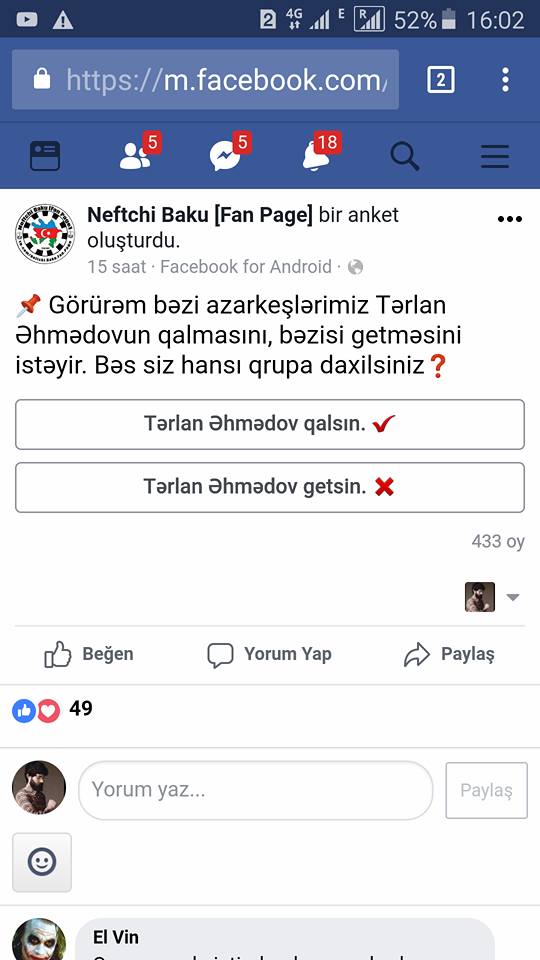 Kamran Quliyev Əhmədovun qovulmasına çalışır - FOTOFAKT