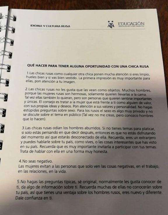 Federasiyadan şok kitabça: "Rus qızlarla birlikdə olmağın yolları..."