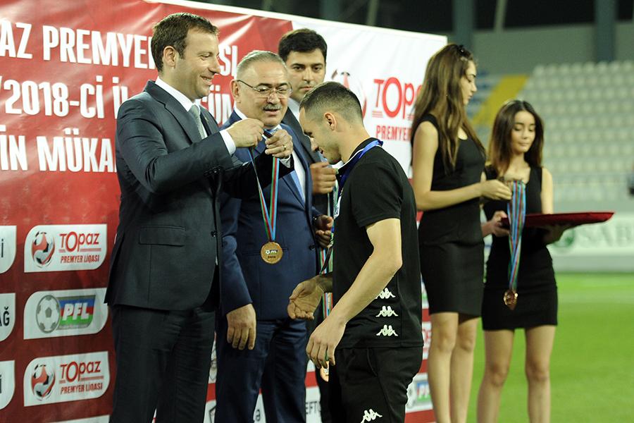 “Qəbələ” gümüş, “Neftçi” bürünc medallarına qovuşdu - FOTOLAR