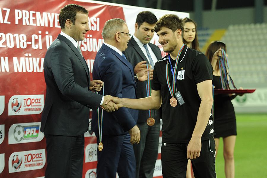 “Qəbələ” gümüş, “Neftçi” bürünc medallarına qovuşdu - FOTOLAR