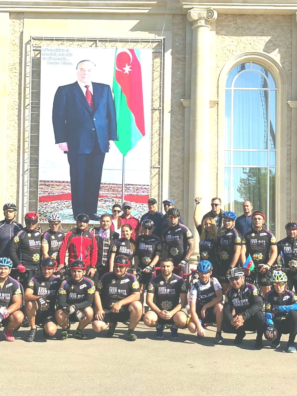 Mədət Quliyev və Elçin Quliyev veloyürüşdə - FOTOLAR