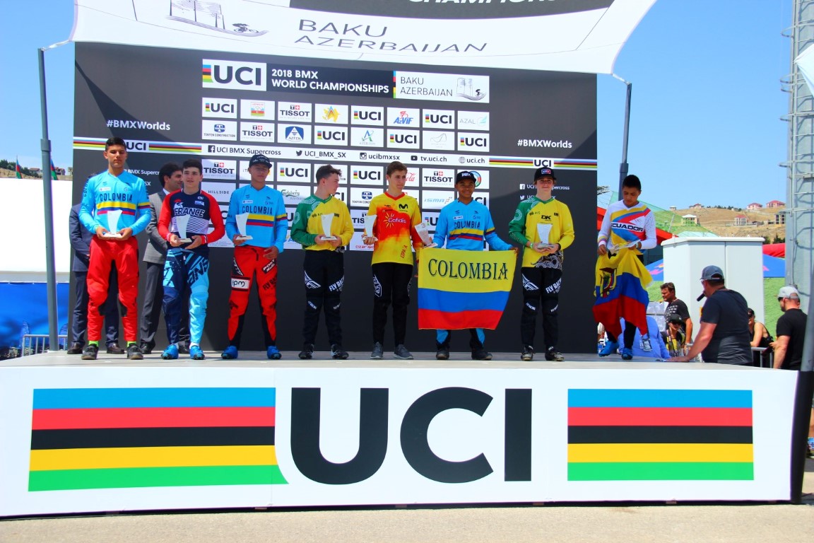 BMX üzrə dünya çempionatının ilk qalibləri müəyyənləşdi - FOTOLAR