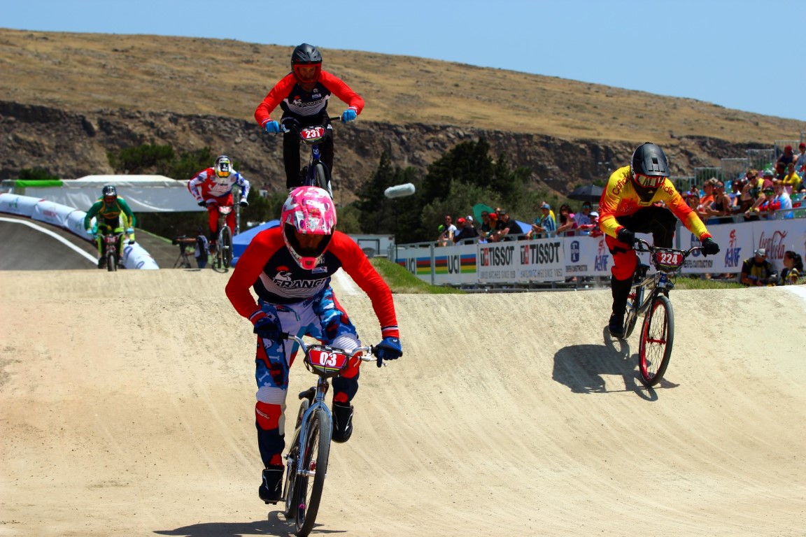 BMX üzrə dünya çempionatının ilk qalibləri müəyyənləşdi - FOTOLAR