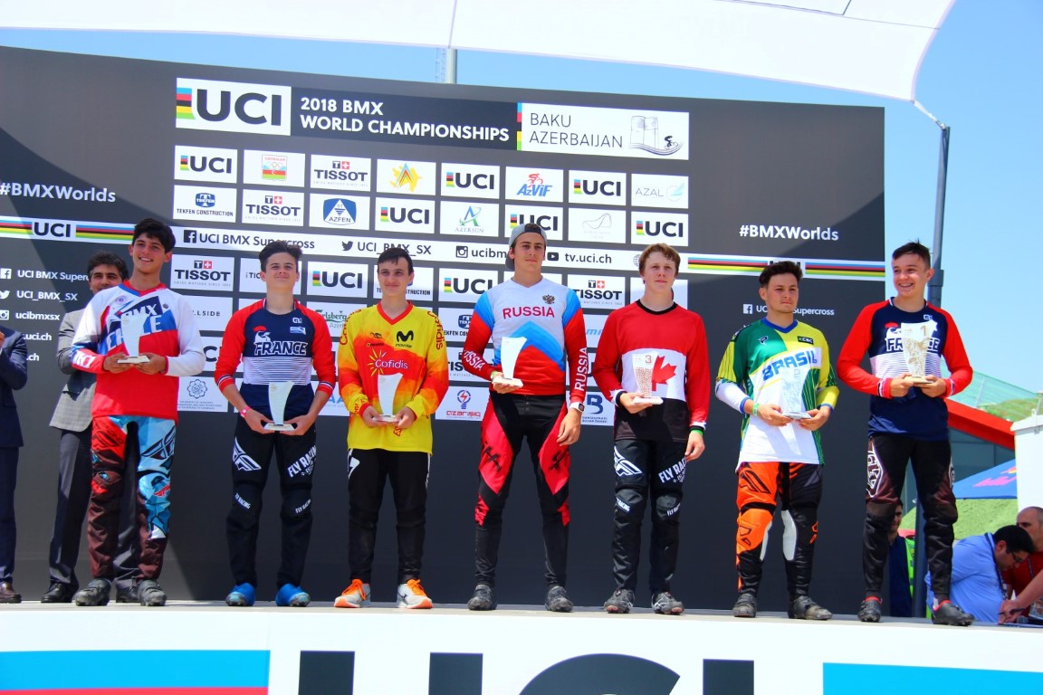 BMX üzrə dünya çempionatının ilk qalibləri müəyyənləşdi - FOTOLAR