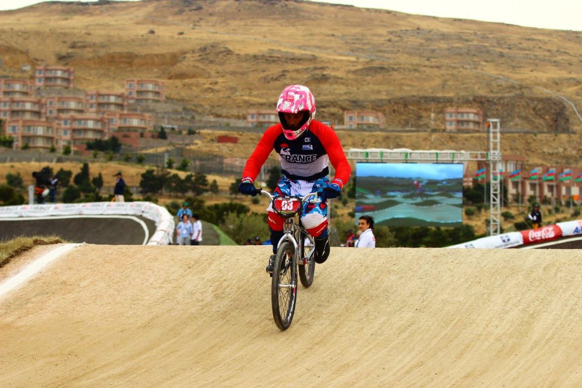 BMX üzrə dünya çempionatının ilk qalibləri müəyyənləşdi - FOTOLAR