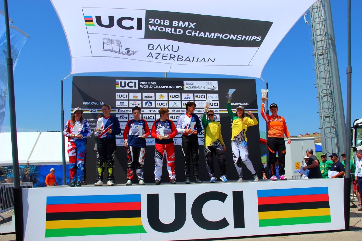 BMX üzrə dünya çempionatının ilk qalibləri müəyyənləşdi - FOTOLAR