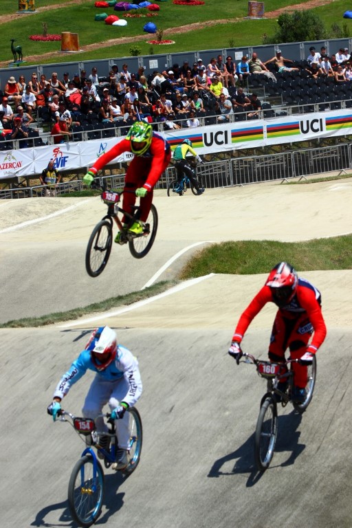 BMX üzrə dünya çempionatının ilk qalibləri müəyyənləşdi - FOTOLAR