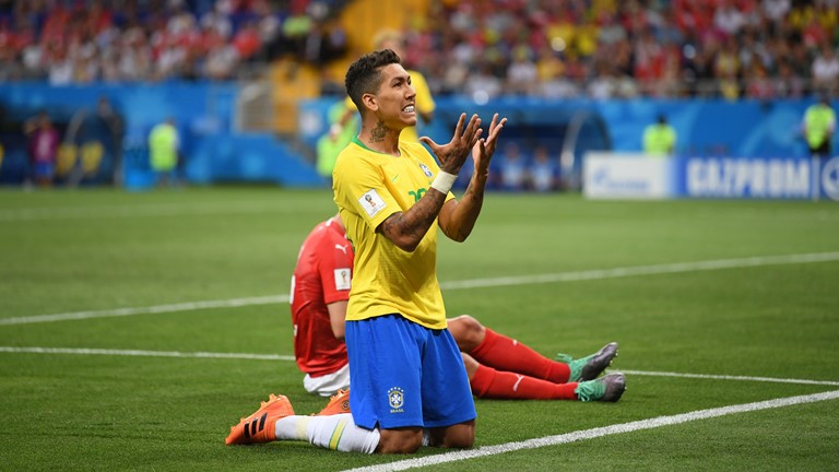 "DÇ-2018": Braziliya - İsveçrə oyunu FOTOLARda