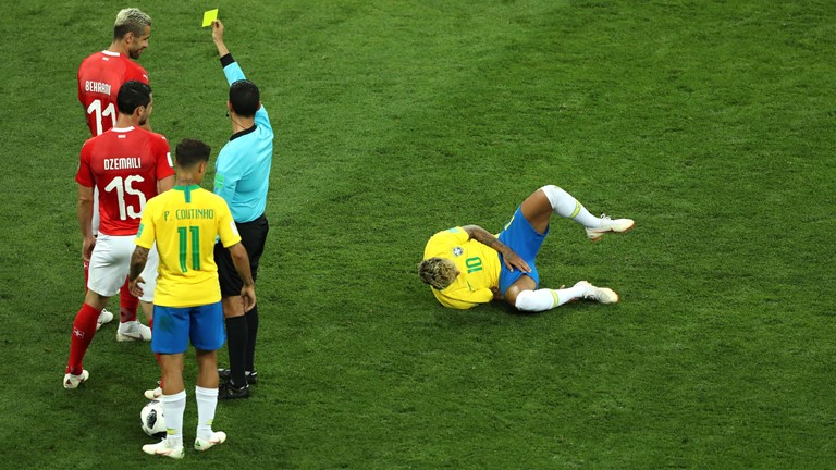 "DÇ-2018": Braziliya - İsveçrə oyunu FOTOLARda