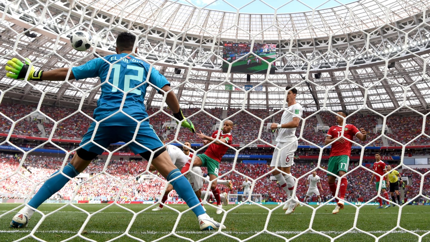 "DÇ-2018": Portuqaliya - Mərakeş oyunundan maraqlı FOTOLAR