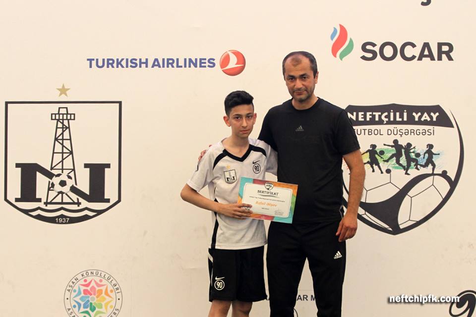 "Neftçili Yay Futbol Düşərgəsi" tamamlandı (FOTOLAR)