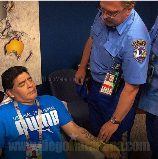 Maradona təkzib etdi: "Xəstəxanada deyiləm" - FOTO/VİDEO