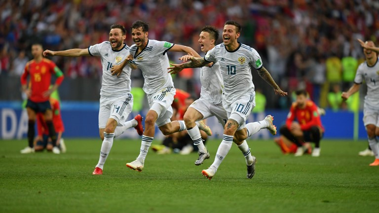 "DÇ-2018": İspaniya - Rusiya oyunundan maraqlı FOTOLAR