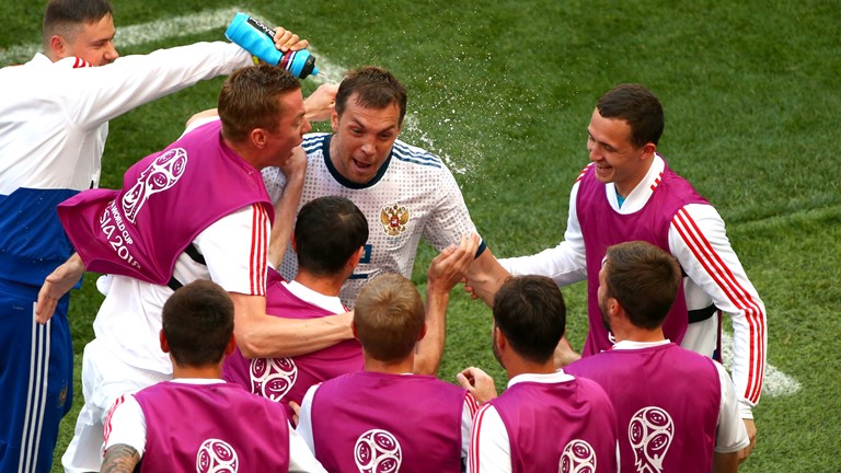 "DÇ-2018": İspaniya - Rusiya oyunundan maraqlı FOTOLAR