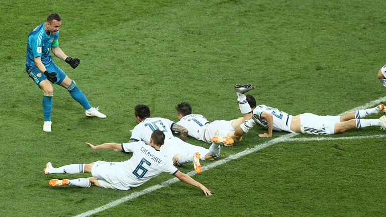 "DÇ-2018": İspaniya - Rusiya oyunundan maraqlı FOTOLAR