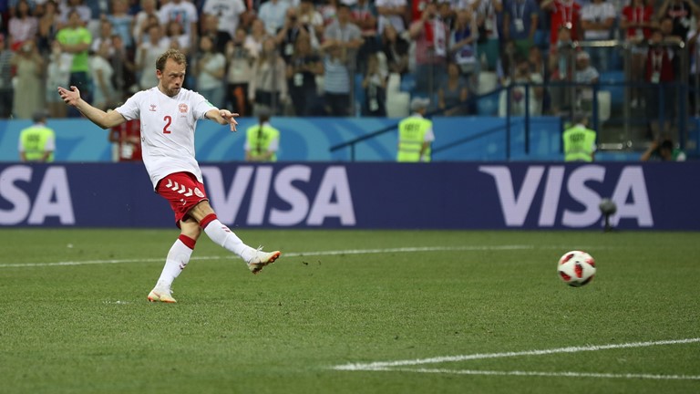 "DÇ-2018": Xorvatiya - Danimarka oyunundan FOTOLAR
