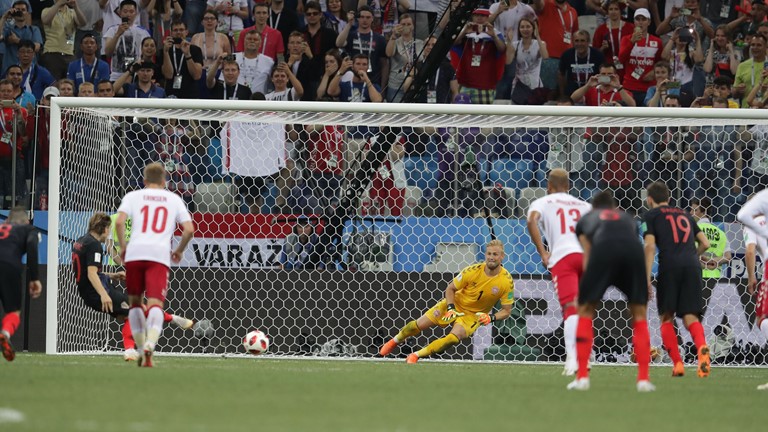 "DÇ-2018": Xorvatiya - Danimarka oyunundan FOTOLAR