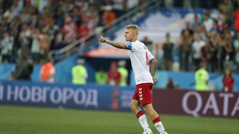 "DÇ-2018": Xorvatiya - Danimarka oyunundan FOTOLAR