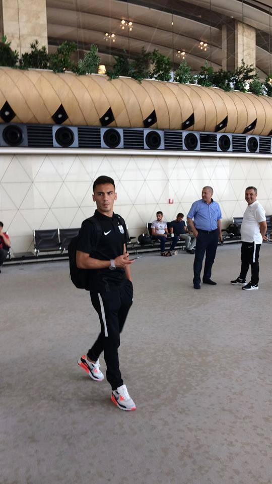 "Neftçi" "Uypeşt"lə oyun üçün Macarıstana getdi - FOTOLAR