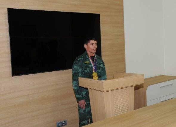 General Rəsul Çunayevə rütbə verdi - FOTO