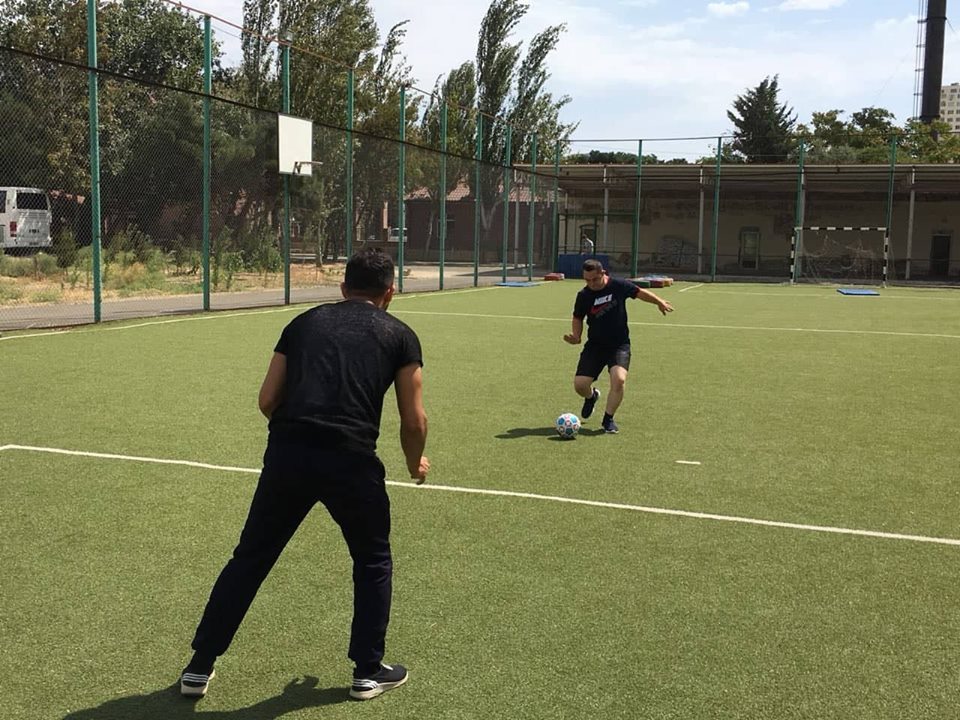 Azərbaycanda daun sindroumlulardan ibarət futbol komandası yaradılır - FOTOLAR