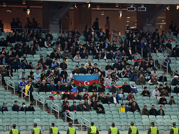 Azərbaycan - Malta oyunu FOTOLARda