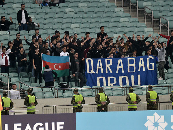 Azərbaycan - Malta oyunu FOTOLARda