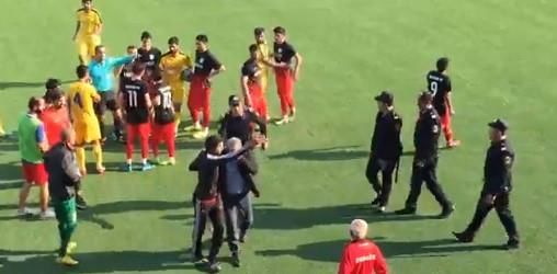 “FC Baku” - “Şahdağ” oyununda dava düşdü: meydana polis girdi - FOTOLAR