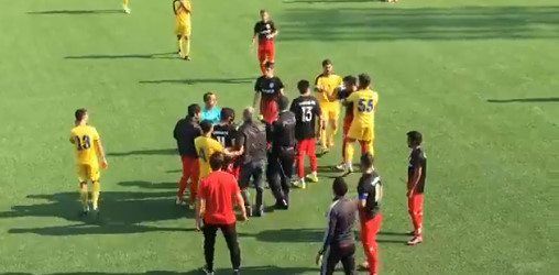 “FC Baku” - “Şahdağ” oyununda dava düşdü: meydana polis girdi - FOTOLAR