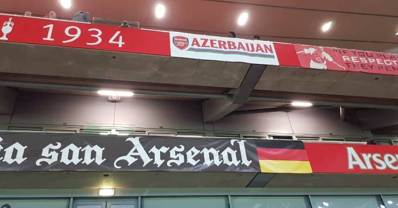 “Arsenal”dan Azərbaycana jest - FOTOLAR